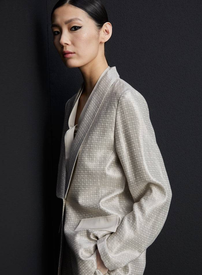 Lorena Antoniazzi GIACCA IN LUREX Promozione