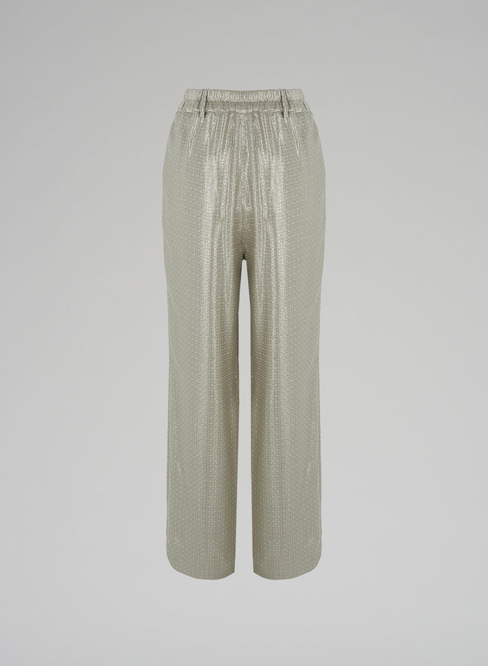 Lorena Antoniazzi PANTALONI IN LUREX Pezzi Unici