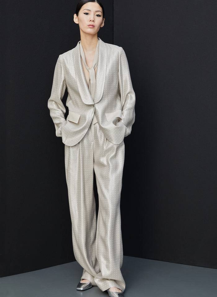 Lorena Antoniazzi PANTALONI IN LUREX Pezzi Unici