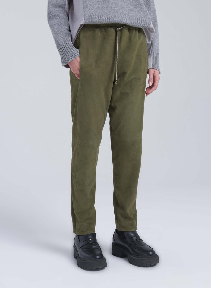 Lorena Antoniazzi JOGGERS IN SUEDE Shopping Online
