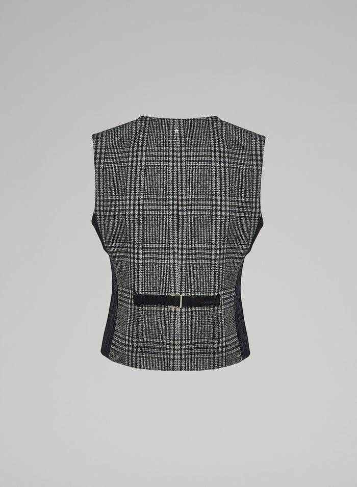 Lorena Antoniazzi GILET IN ALPACA E LANA Outlet