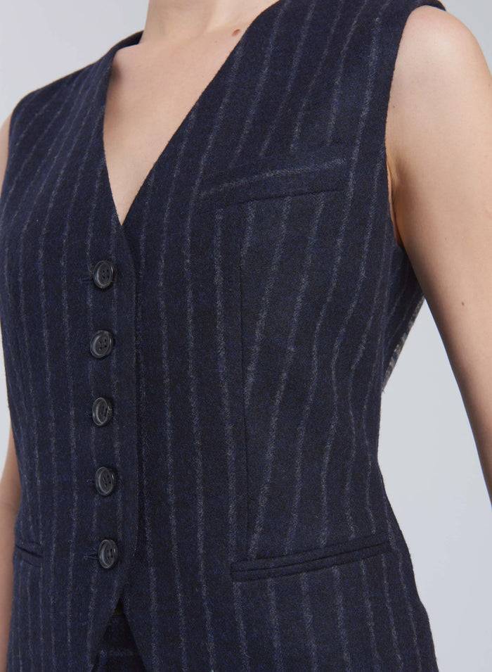 Lorena Antoniazzi GILET IN ALPACA E LANA Outlet