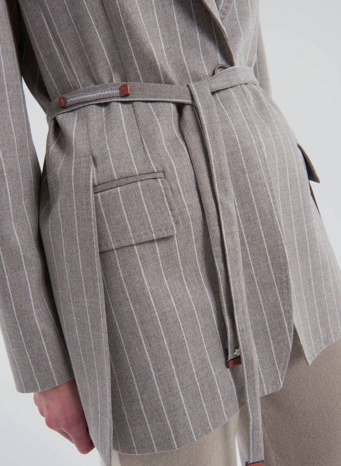 Lorena Antoniazzi GIACCA IN LANA E CASHMERE STRETCH Saldi