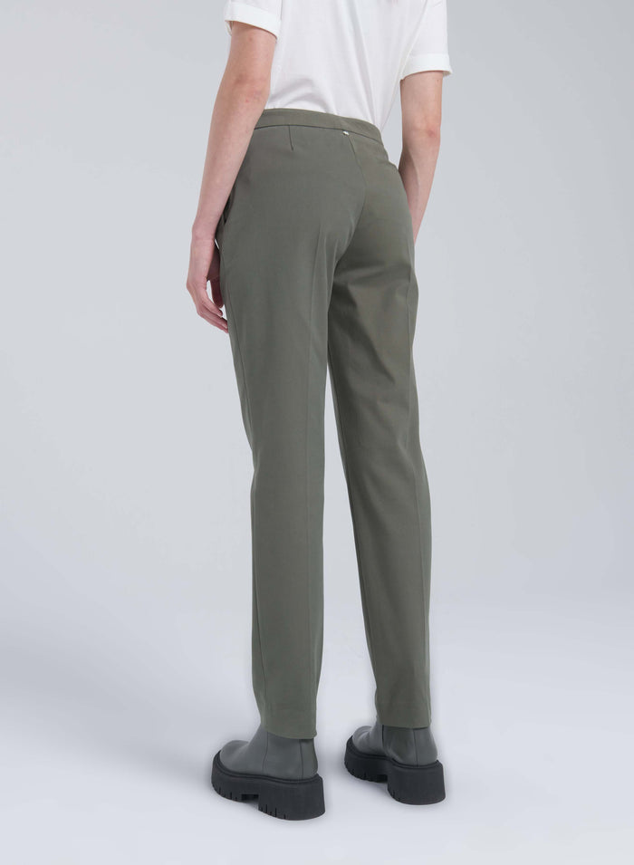 Lorena Antoniazzi PANTALONI IN COTONE STRETCH Vendita Calda