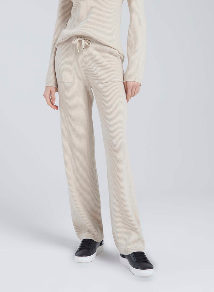 Lorena Antoniazzi PANTALONI IN MAGLIA Nuovo