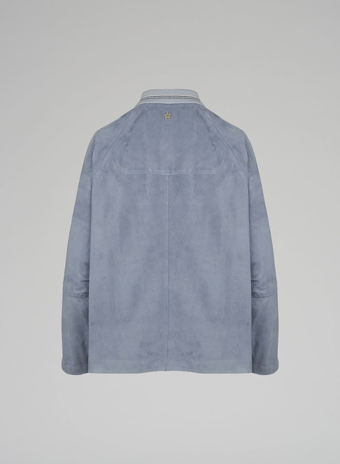 Lorena Antoniazzi BOMBER IN SUEDE Offerta