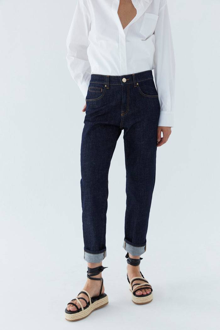Lorena Antoniazzi PANTALONI IN DENIM Qualità