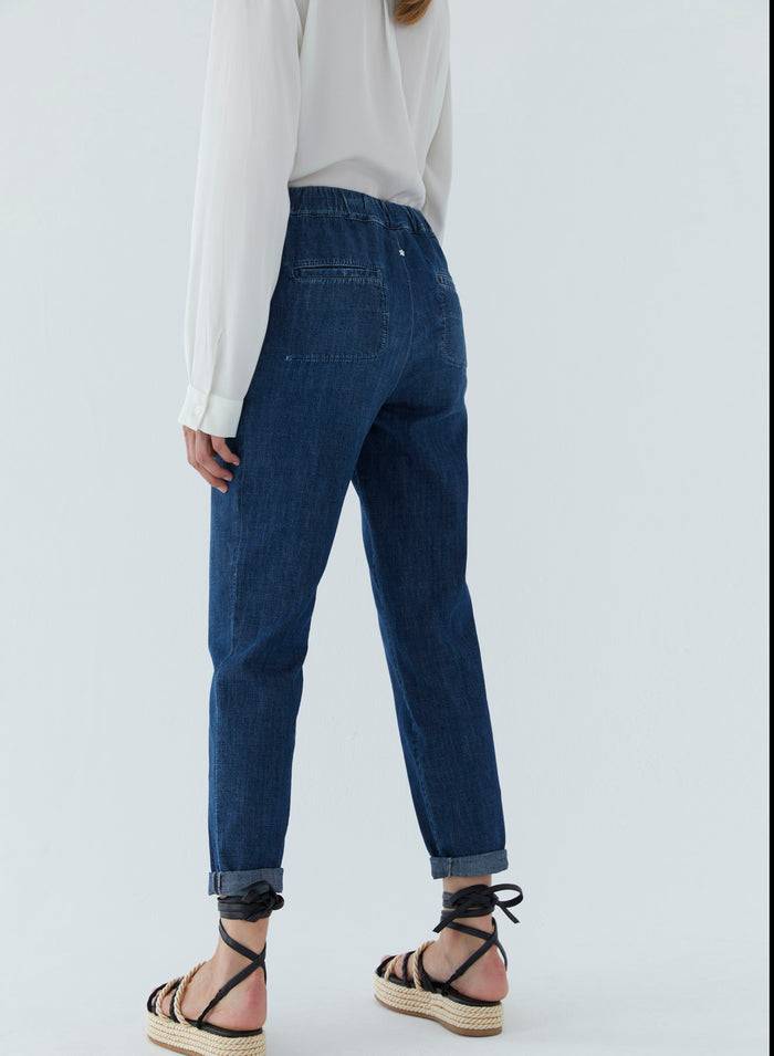 Lorena Antoniazzi JOGGERS IN DENIM Promozione
