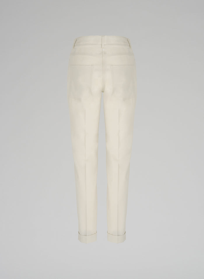 Lorena Antoniazzi PANTALONI IN LANA Saldi Di Fabbrica