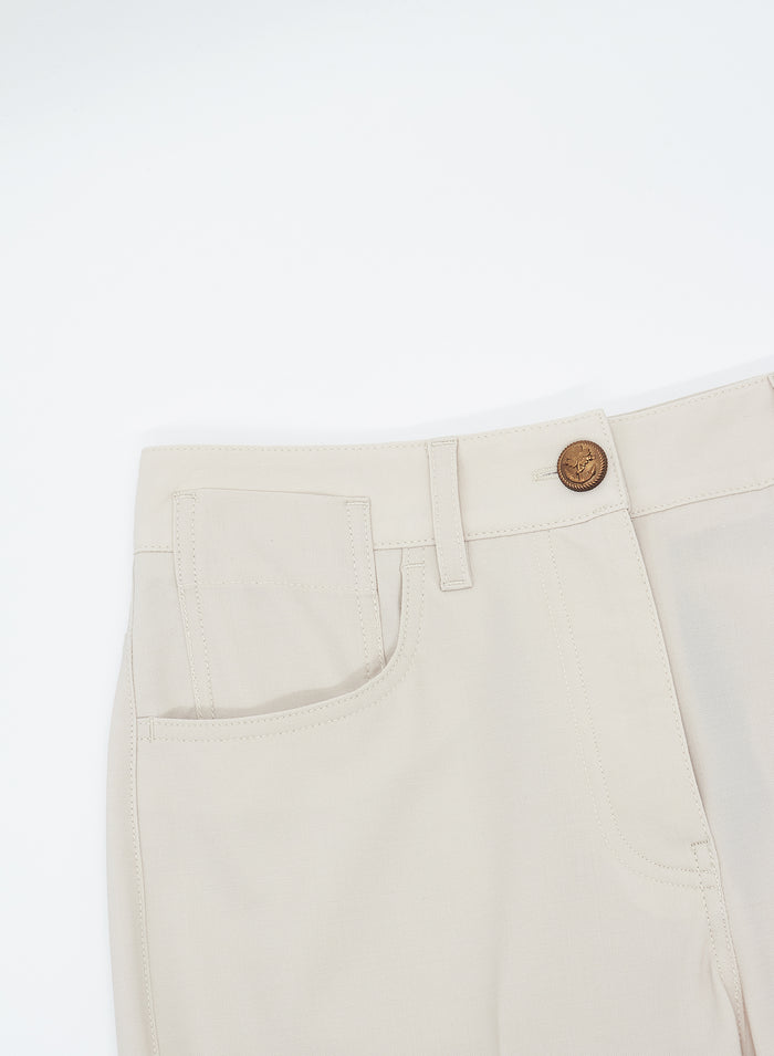 Lorena Antoniazzi PANTALONI IN LANA Saldi Di Fabbrica