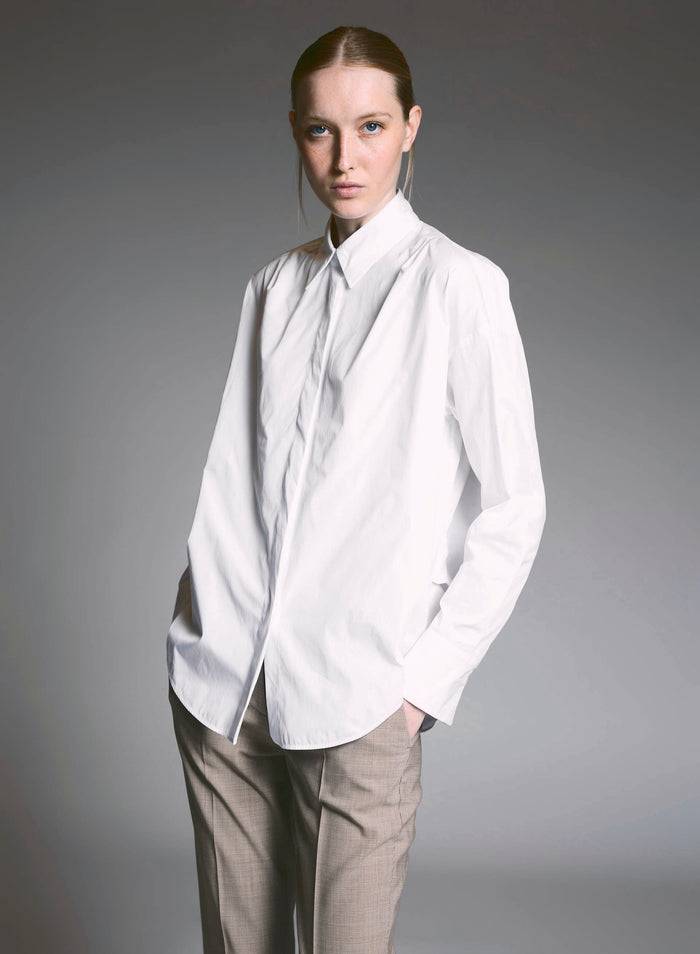 Lorena Antoniazzi CAMICIA IN COTONE Moda
