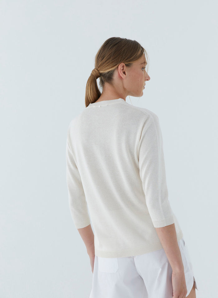 Lorena Antoniazzi MAGLIA CON ZIP Italy