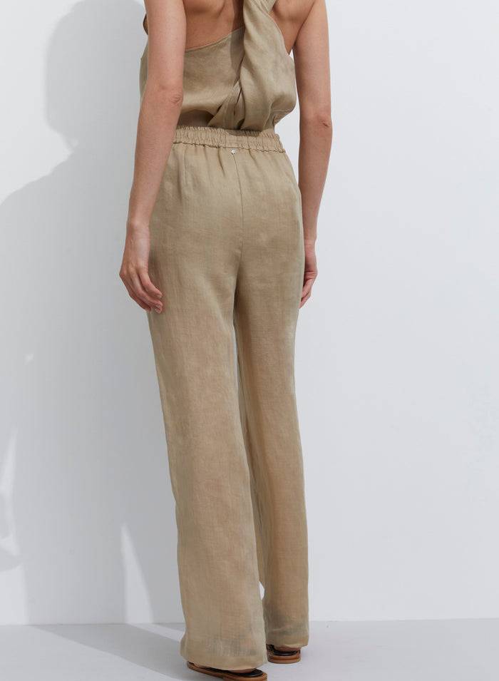 Lorena Antoniazzi PANTALONI IN RAMIE In Linea