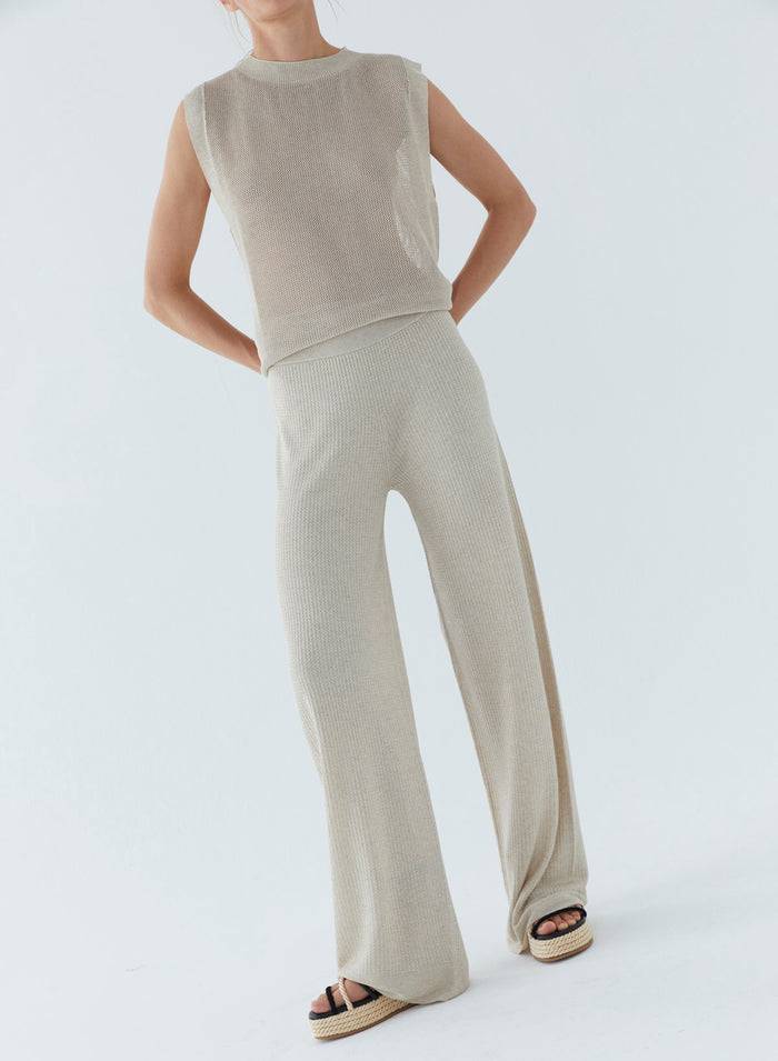 Lorena Antoniazzi PANTALONI MAGLIA Sconto