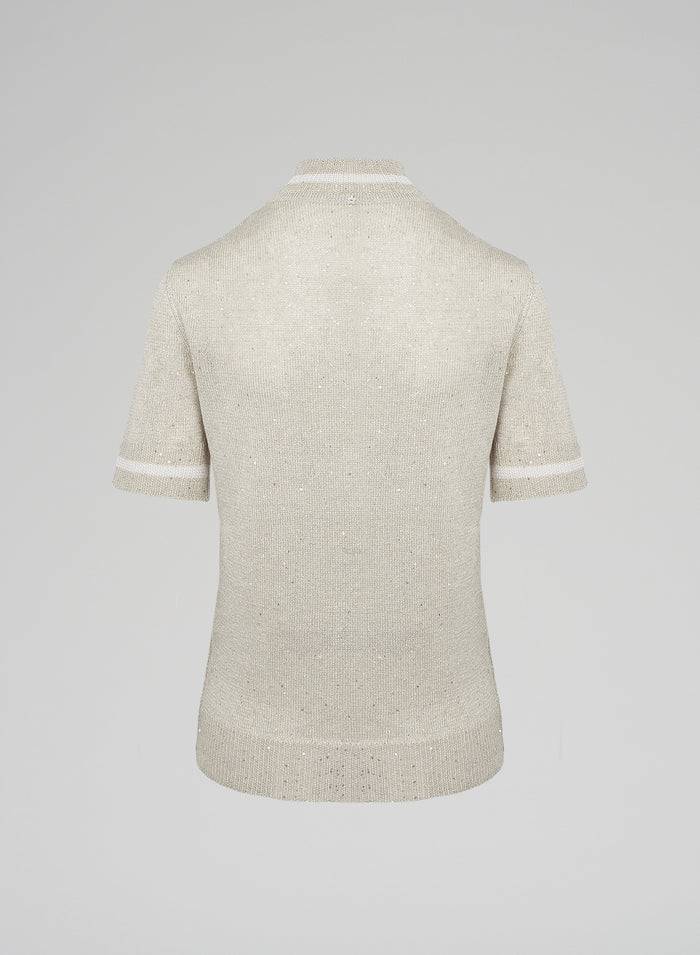 Lorena Antoniazzi TOP IN MAGLIA Offerta