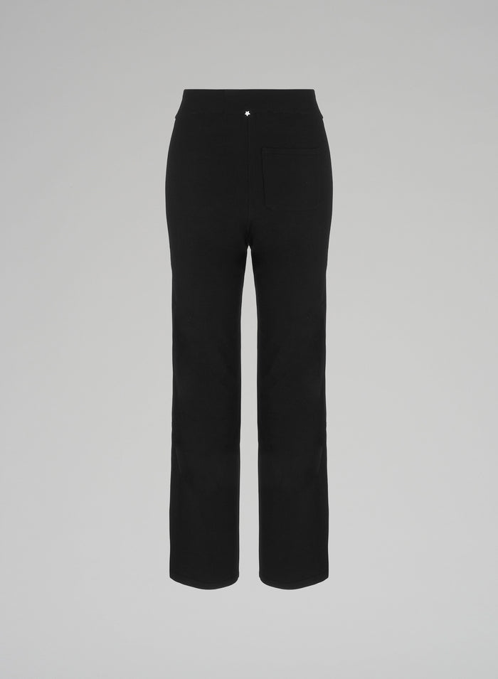 Lorena Antoniazzi PANTALONI IN MAGLIA Vendita Economica