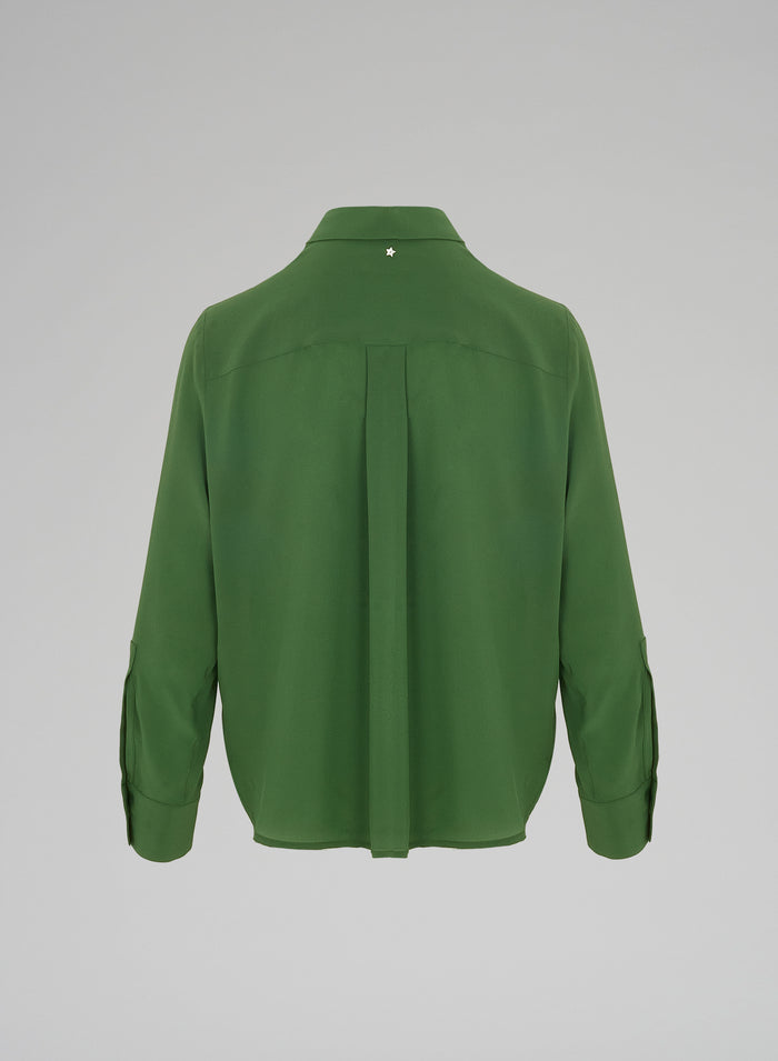 Lorena Antoniazzi CAMICIA IN CREPE DE CHINE Moda