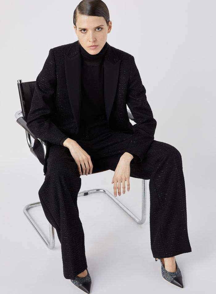 Lorena Antoniazzi PANTALONI IN LANA Saldi