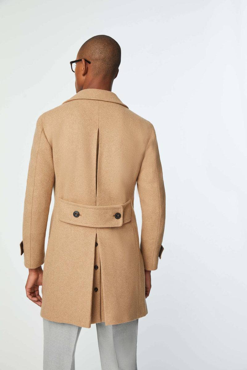 Lubiam Cappotto Chesterfield in jersey beige Cappotto Chesterfield in jersey beige In Linea