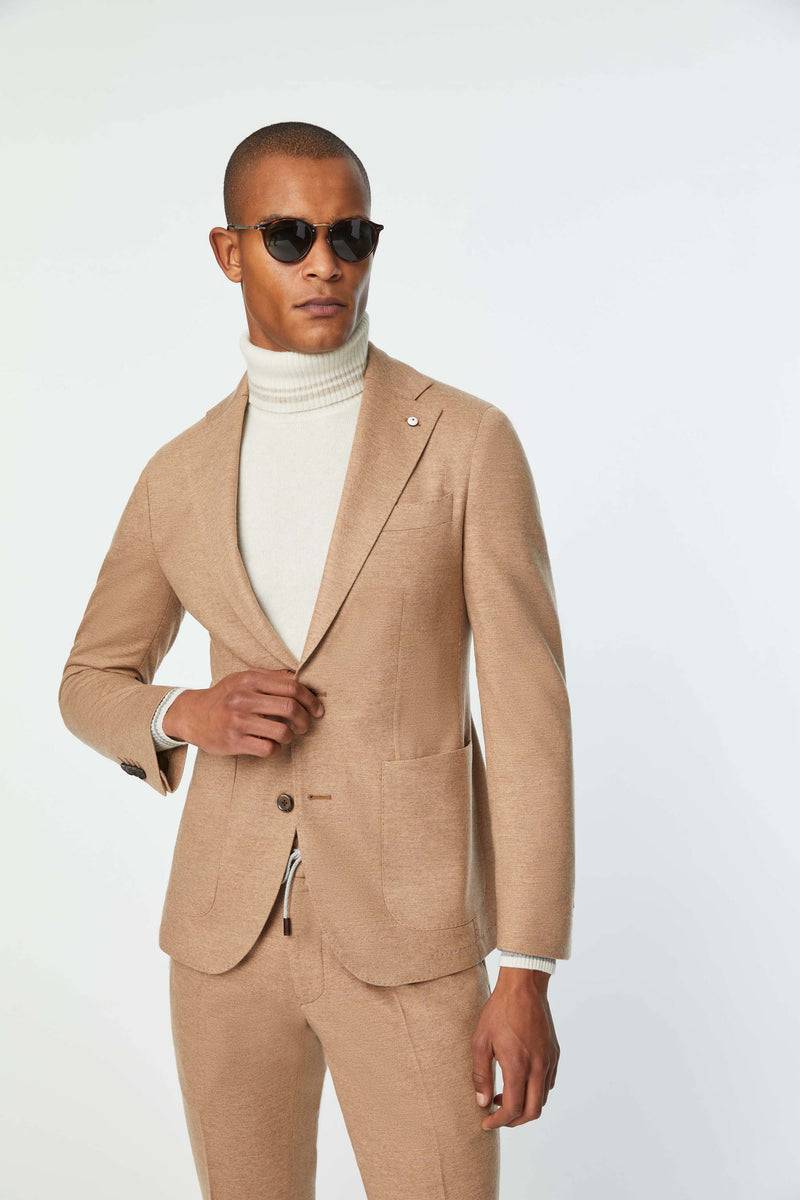 Lubiam Abito JACK in jersey beige Abito JACK in jersey beige Sconto