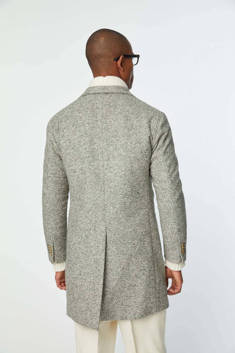 Lubiam Cappotto London in jersey verde pastello Cappotto London in jersey verde pastello Online