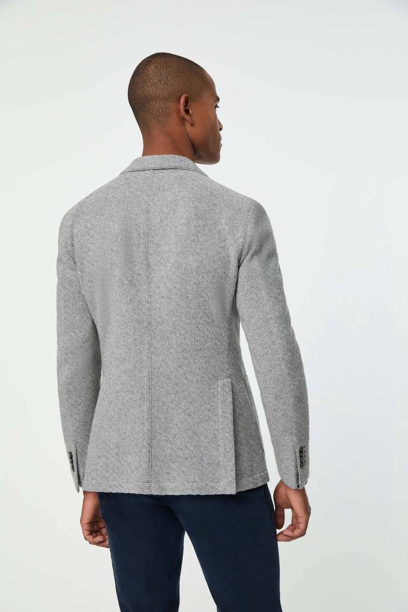 Lubiam Giacca PUNTO doppiopetto grigio ghiaccio Giacca PUNTO doppiopetto grigio ghiaccio Promozione
