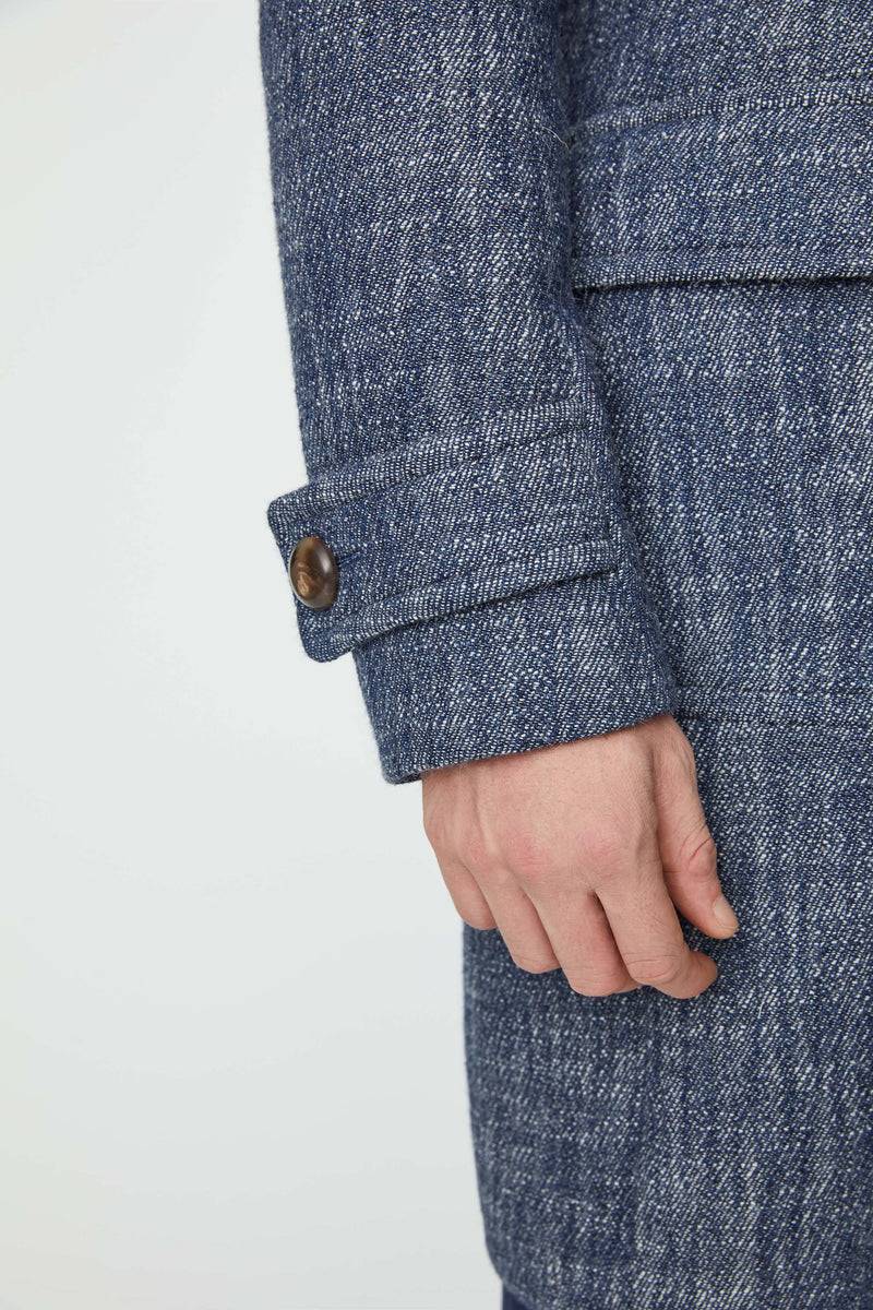 Lubiam Cappotto doppiopetto Sartorial Indigo Cappotto doppiopetto Sartorial Indigo Pezzi Unici