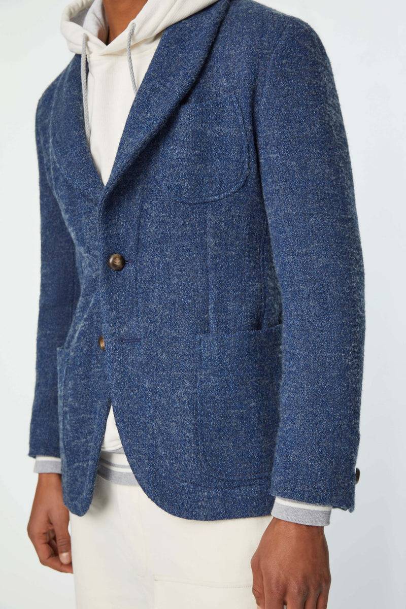 Lubiam Giacca ALAN blu denim Sartorial Indigo Giacca ALAN blu denim Sartorial Indigo Soddisfazione Garantita