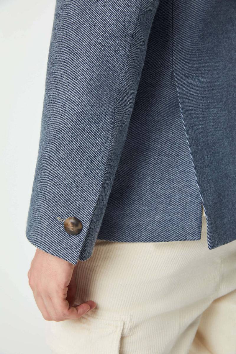 Lubiam Giacca TOM blu denim Sartorial Indigo Giacca TOM blu denim Sartorial Indigo Qualità Garantita