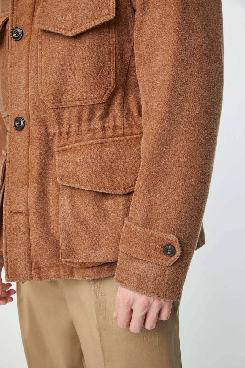 Lubiam Field jacket tinto capo marrone bruciato Field jacket tinto capo marrone bruciato Convenienza