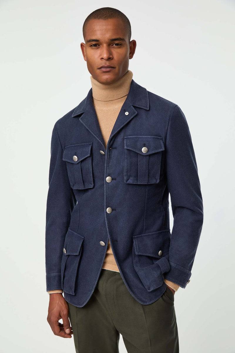 Lubiam Giacca SAHARA tinto capo blu Giacca SAHARA tinto capo blu Offerte
