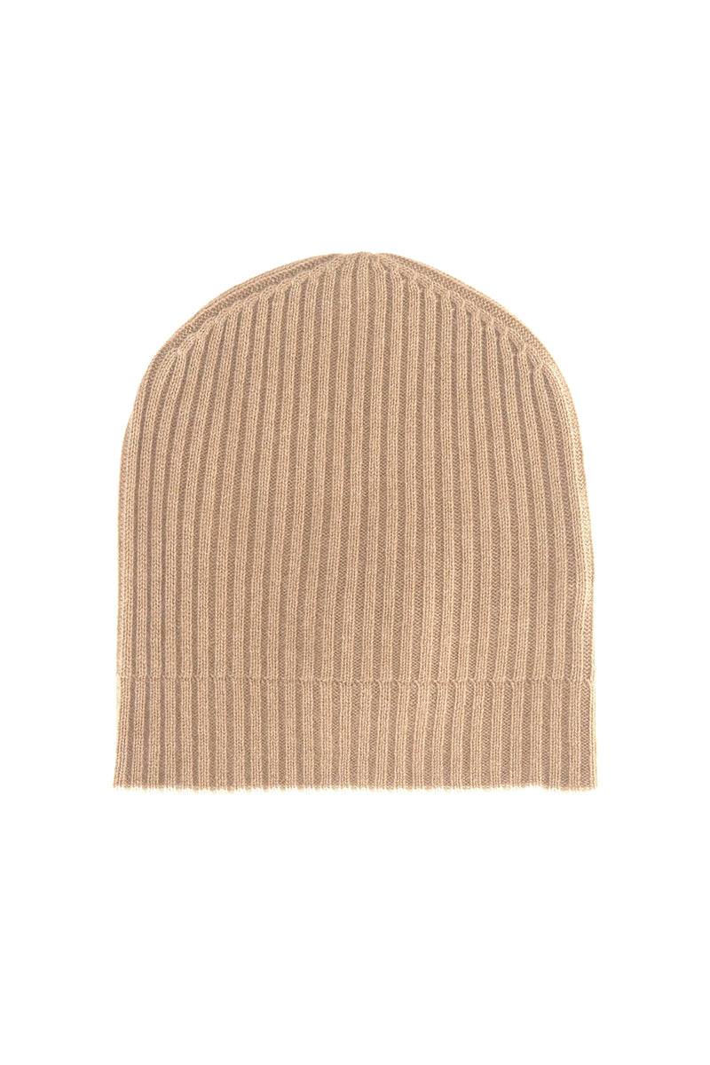 Lubiam Berretto in cashmere beige Berretto in cashmere beige Nuovo