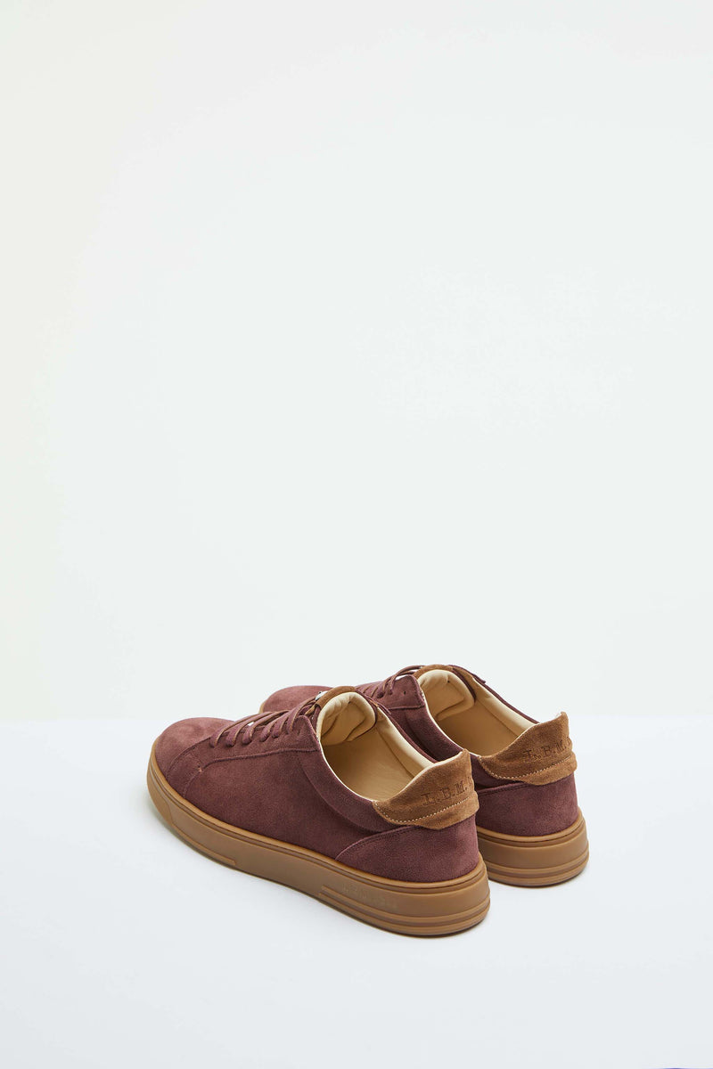 Lubiam Sneaker retro-tennis vinaccia Sneaker retro-tennis vinaccia In Vendita