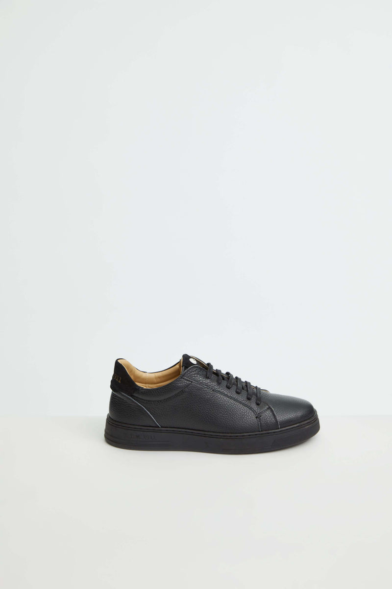 Lubiam Sneaker retro-tennis nero Sneaker retro-tennis nero Offerte