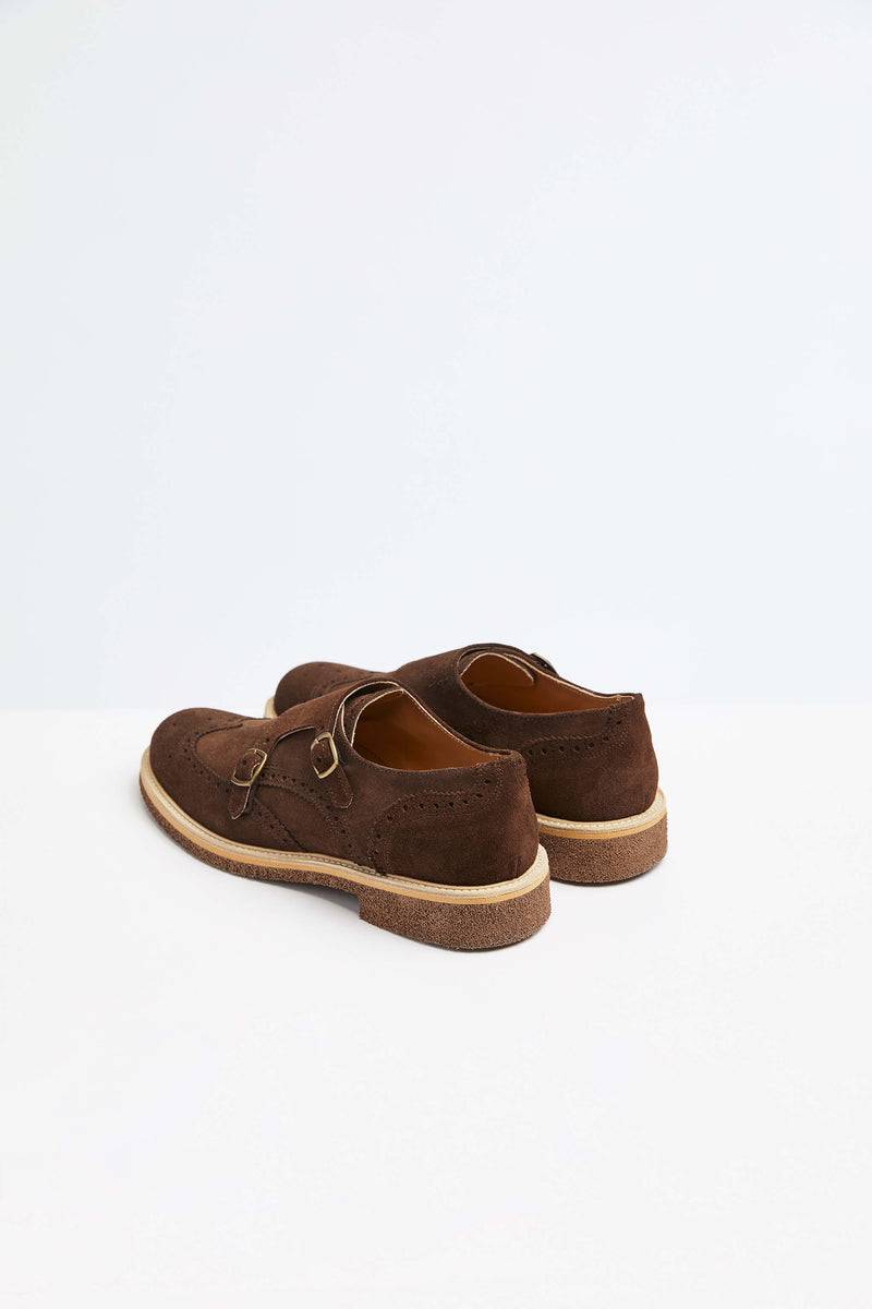 Lubiam Monkstrap in pelle marrone Monkstrap in pelle marrone Hotsell