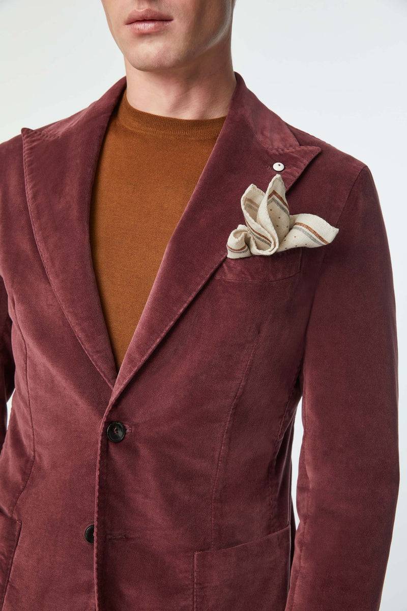 Lubiam Giacca STEVE tinto capo borgogna Giacca STEVE tinto capo borgogna Saldi Di Fabbrica