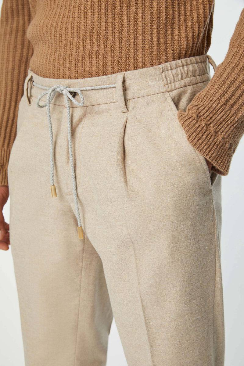Lubiam Pantalone ED non trattato beige Pantalone ED non trattato beige Vendite Flash