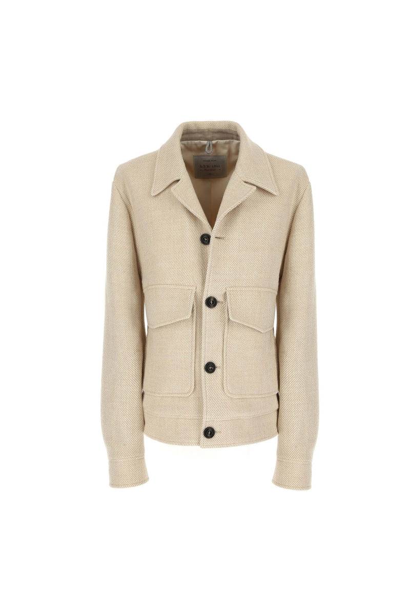 Lubiam Overjacket bianco avorio Overjacket bianco avorio Nuovo