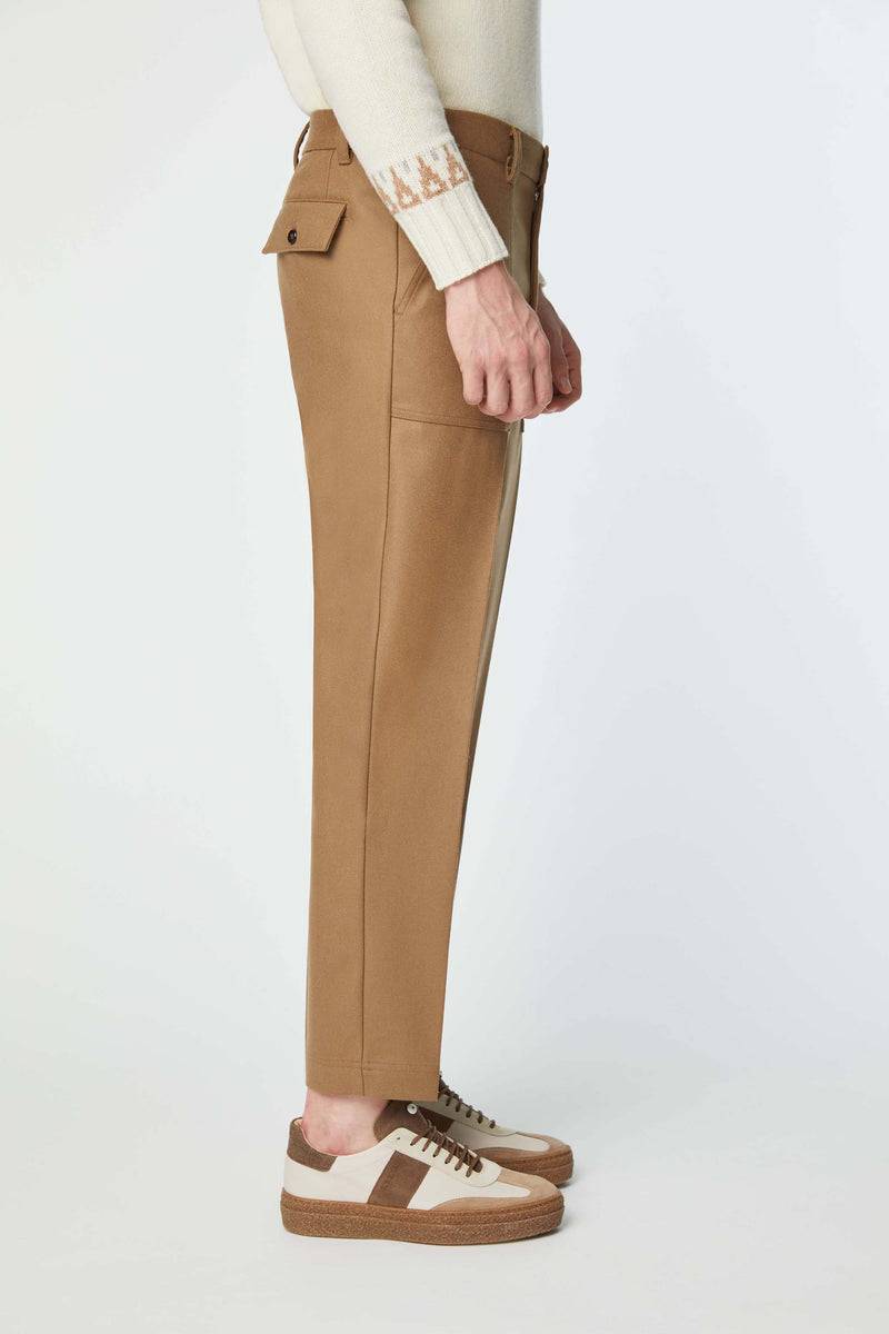 Lubiam Pantalone ANDY non trattato nocciola Pantalone ANDY non trattato nocciola Consegna Veloce
