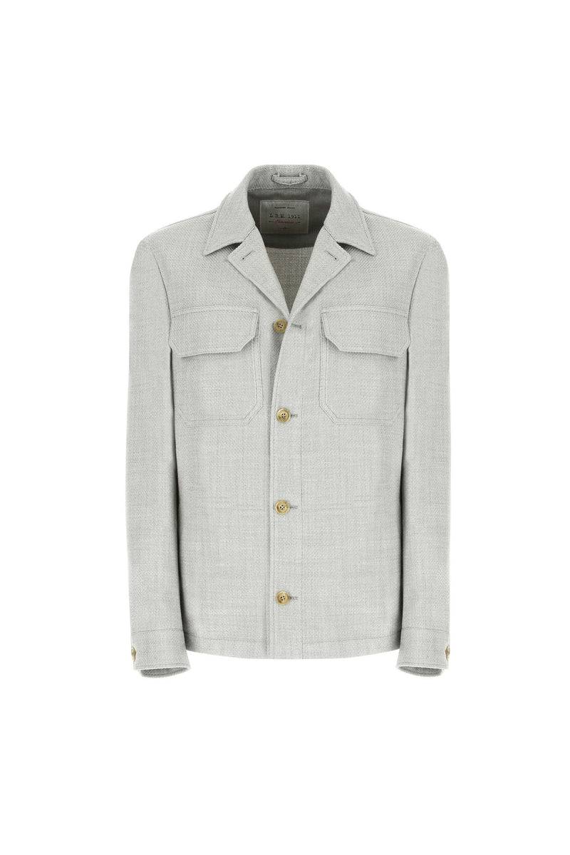 Lubiam Overshirt non trattata verde chiaro Overshirt non trattata verde chiaro Shopping Online