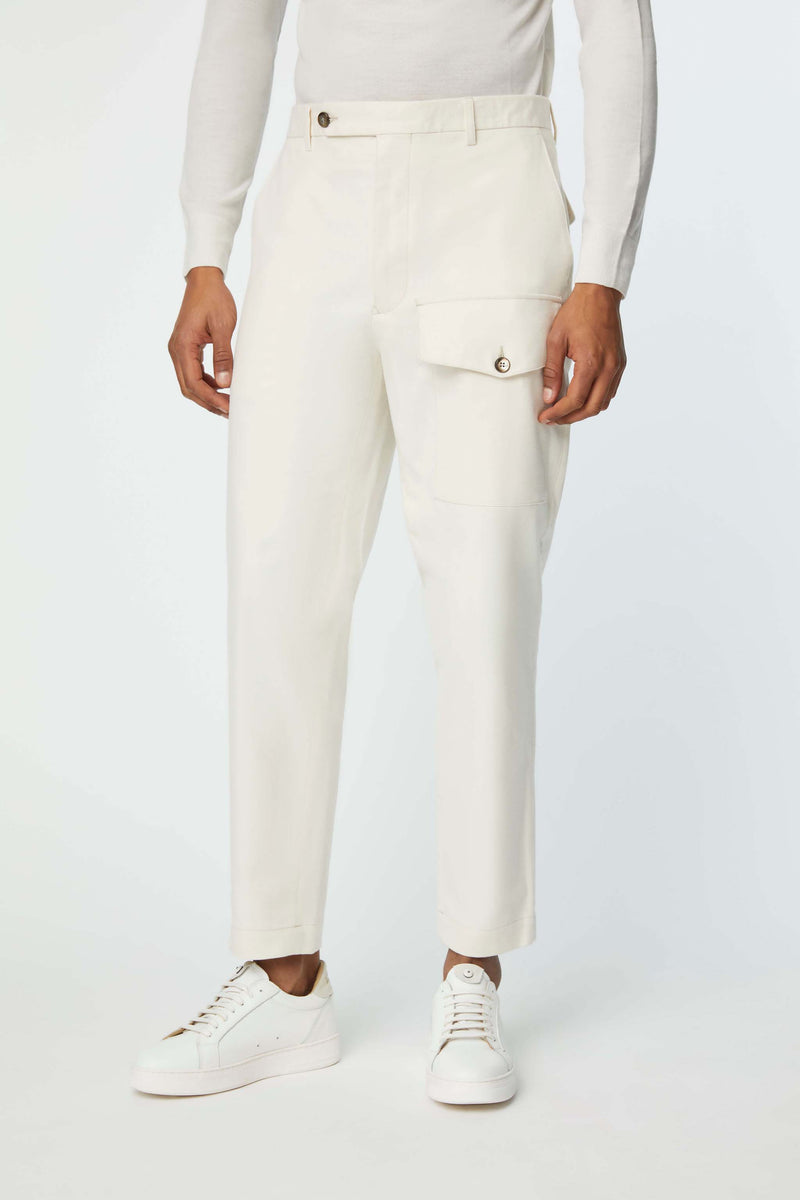 Lubiam Pantalone TONY non trattato bianco Pantalone TONY non trattato bianco Convenienza