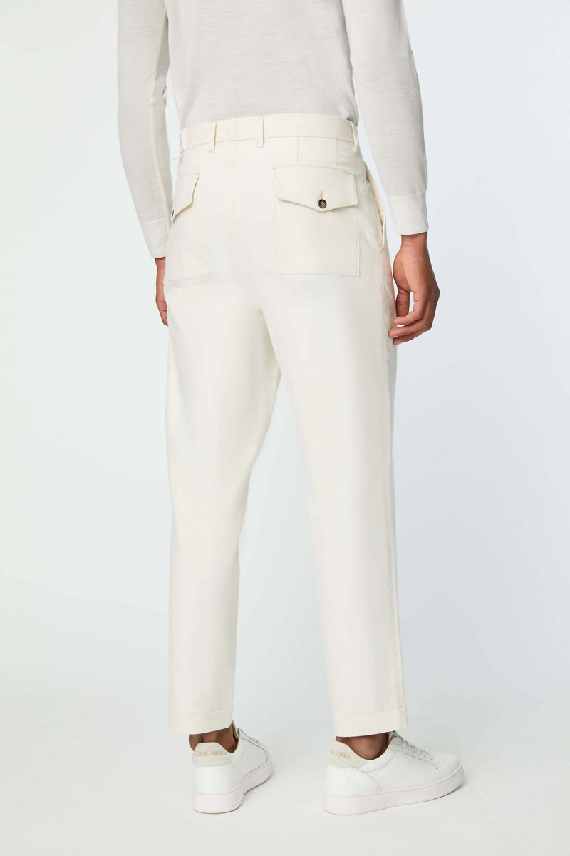 Lubiam Pantalone TONY non trattato bianco Pantalone TONY non trattato bianco Convenienza