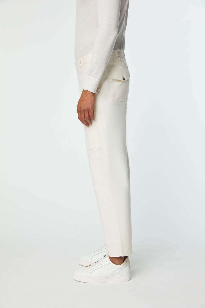 Lubiam Pantalone TONY non trattato bianco Pantalone TONY non trattato bianco Convenienza