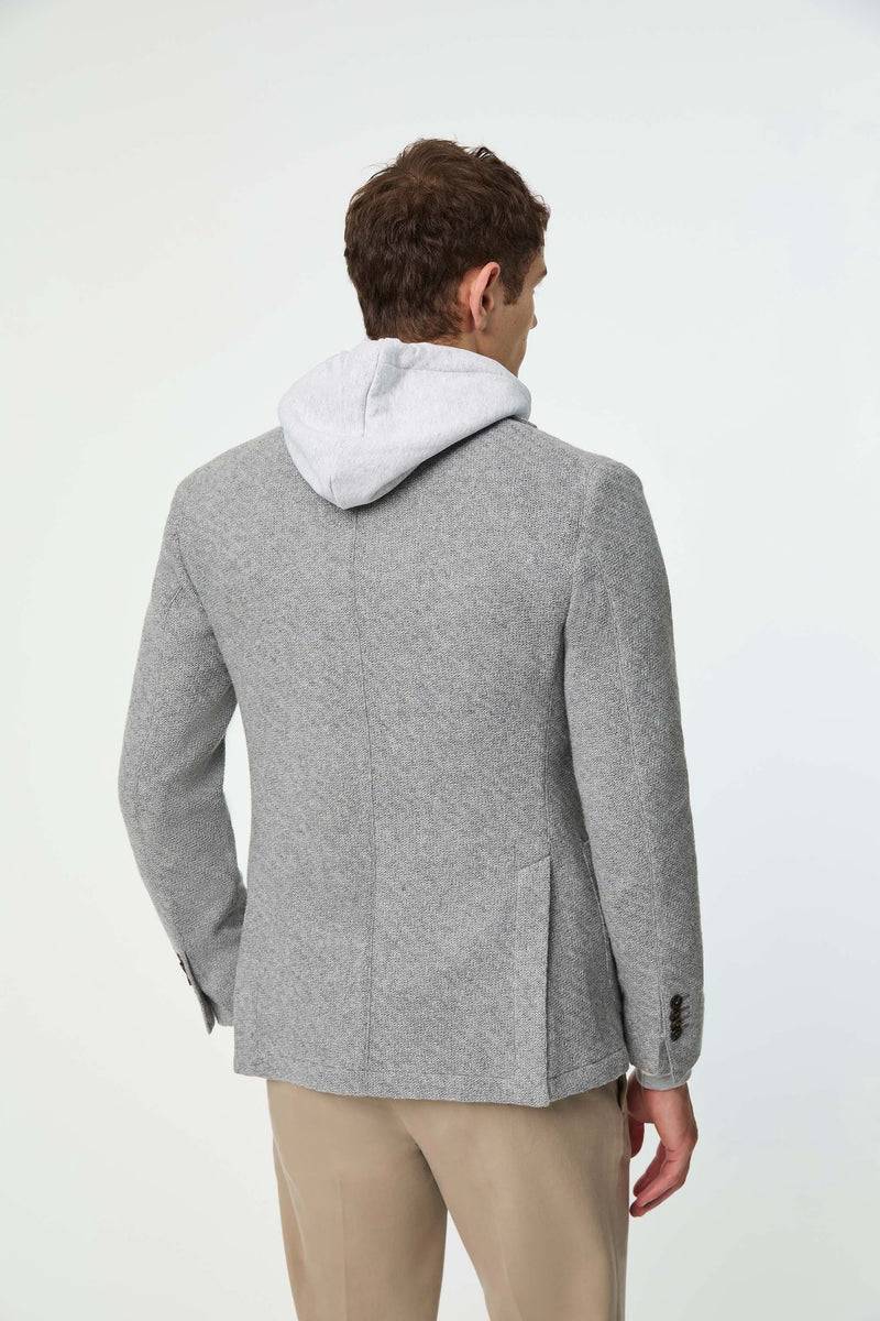 Lubiam Giacca PUNTO monopetto grigio chiaro Giacca PUNTO monopetto grigio chiaro Qualità