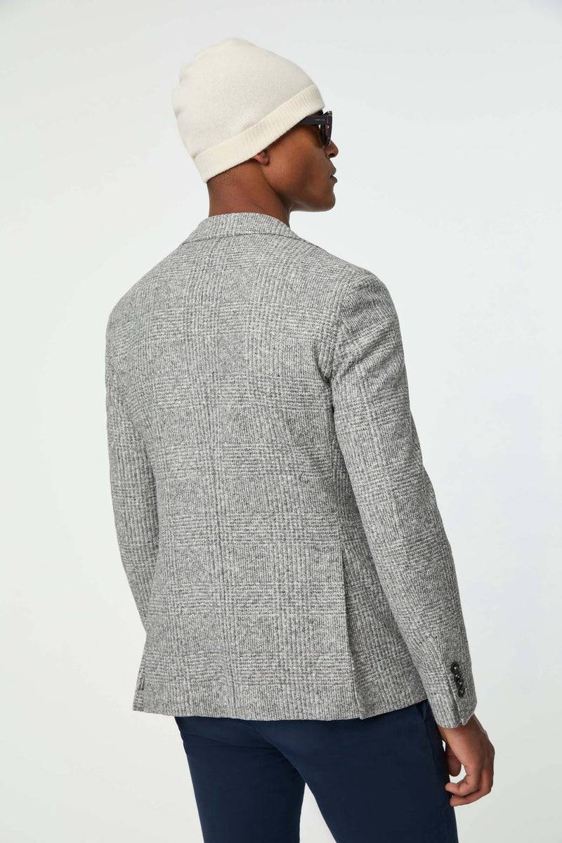 Lubiam Giacca JACK in jersey grigio chiaro Giacca JACK in jersey grigio chiaro Promozione Limitata