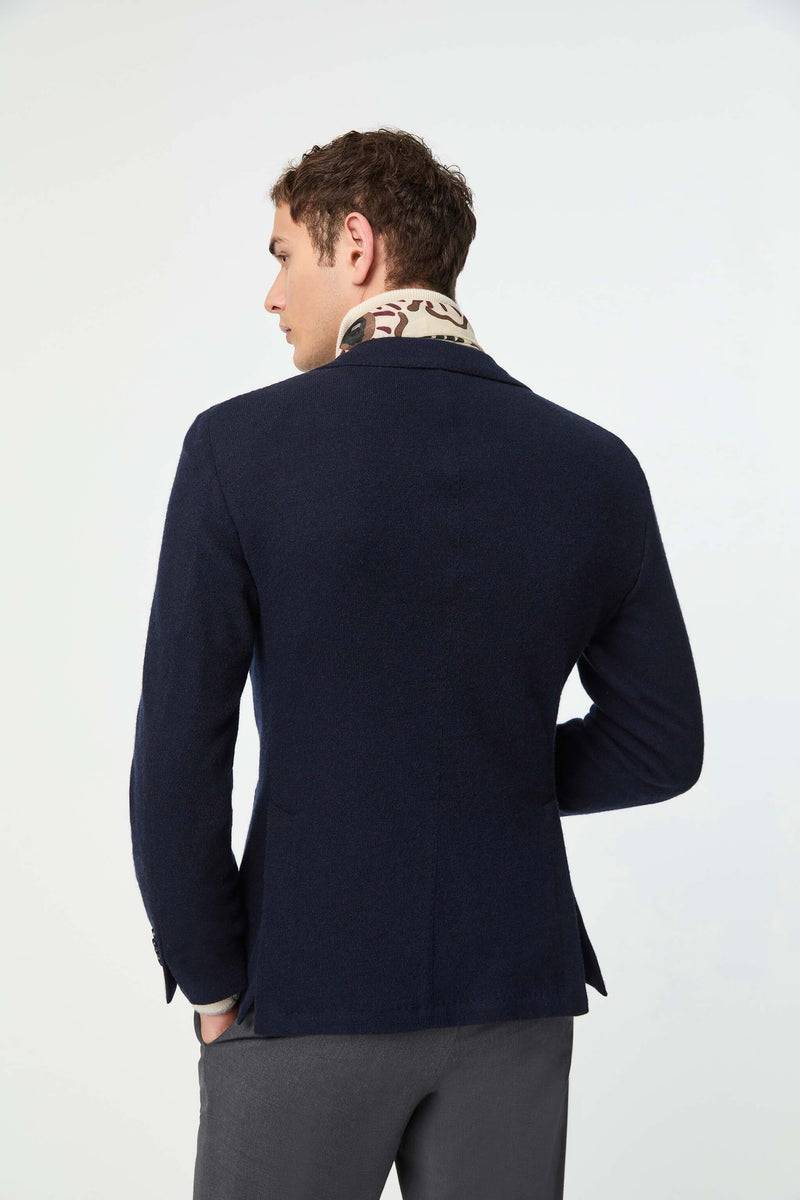 Lubiam Giacca JACK in cashmere blu Giacca JACK in cashmere blu Shopping Online