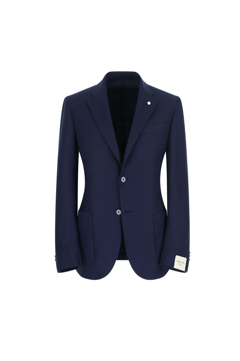 Lubiam Giacca JACK blu in lana vergine Giacca JACK blu in lana vergine Online