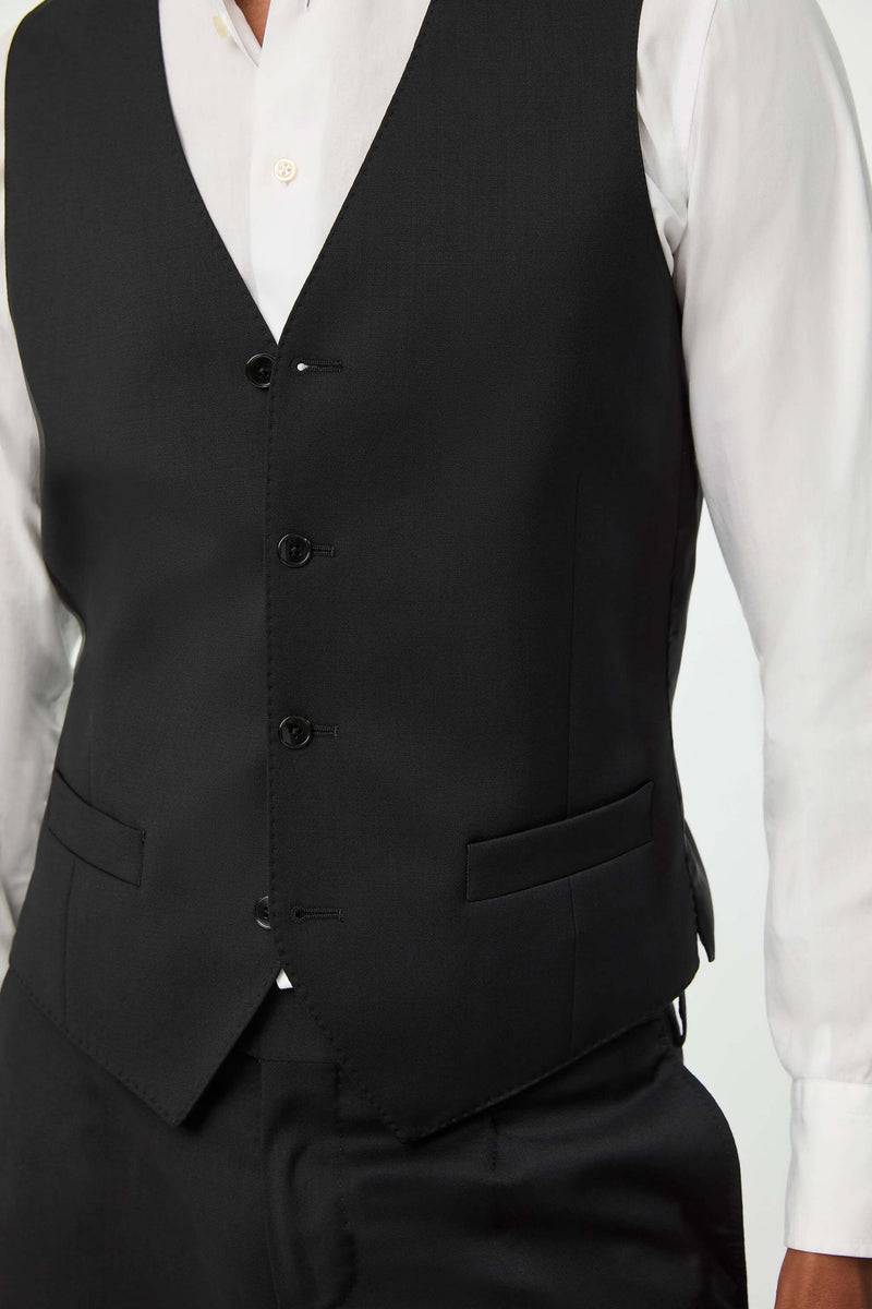 Lubiam Gilet Duetto DEREK nero Gilet Duetto DEREK nero Italy