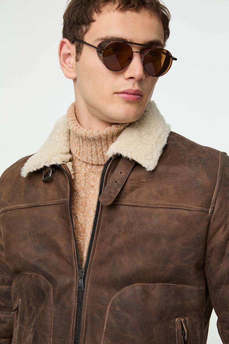 Lubiam Montone Shearling Montone Shearling In Saldo