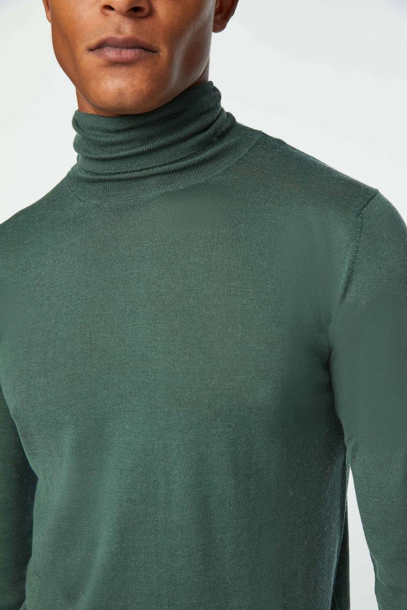 Lubiam Maglia dolcevita verde bosco Maglia dolcevita verde bosco Novità